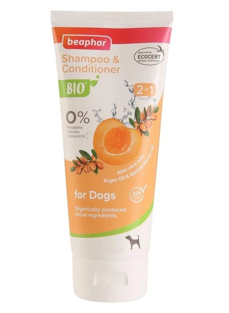 Beaphar Bio Cosmetic 2-in-1 Dog Shampoo & Conditioner 200 ml